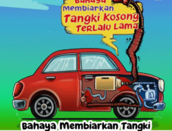Bahaya Membiarkan Tangki Bensin Kosong Terlalu Lama