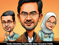 Ketika Netralitas Penyelenggara Pemilu Dipertanyakan Publik