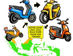 Motor Listrik Lokal Mulai Dilirik Pasar Asia Tenggara