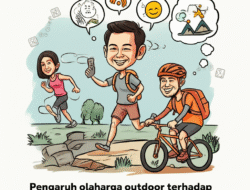 Pengaruh olahraga outdoor terhadap kebugaran mental di era digital