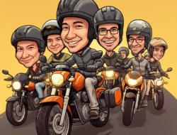 Etika Touring Motor dalam Rombongan Besar