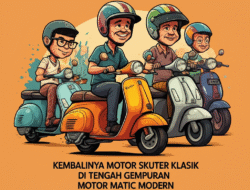 Kembalinya Motor Skuter Klasik di Tengah Gempuran Motor Matic Modern