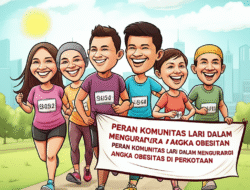 Peran komunitas lari dalam mengurangi angka obesitas di perkotaan