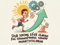 Studi tentang efek olahraga pagi terhadap produktivitas harian