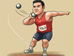 Teknik optimalisasi lemparan dalam olahraga atletik lontar peluru