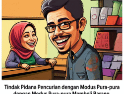 Tindak Pidana Pencurian dengan Modus Pura-pura Membeli Barang