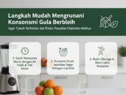Langkah Mudah Mengurangi Konsumsi Gula Berlebih Agar Tubuh Terhindar dari Risiko Penyakit Diabetes Melitus