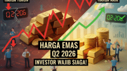 Akankah Harga Emas Turun di Pertengahan Tahun? Simak Prediksi Berdasarkan Tren Historis