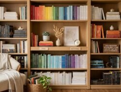 Cara Mengatur Koleksi Buku Di Rak Agar Terlihat Rapi Dan Estetik Menawan
