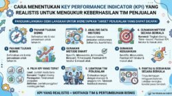 Cara Menentukan Key Performance Indicator Yang Realistis Untuk Mengukur Keberhasilan Tim Penjualan